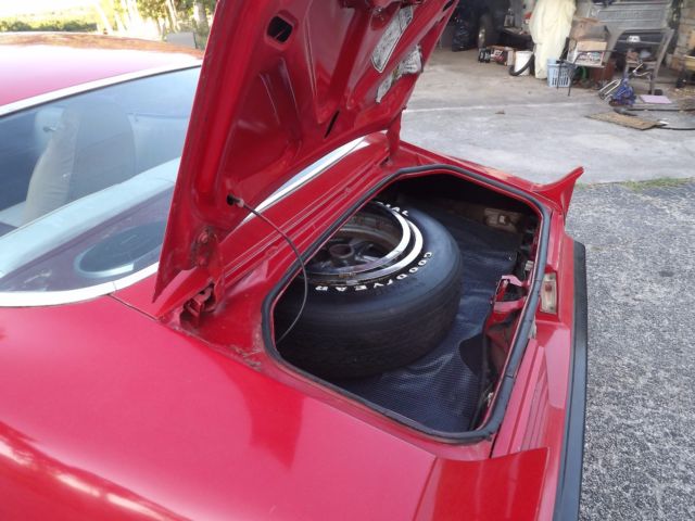 1975 Orange Pontiac Trans Am Coupe