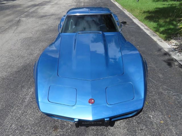 1976 Blue Chevrolet Corvette Coupe