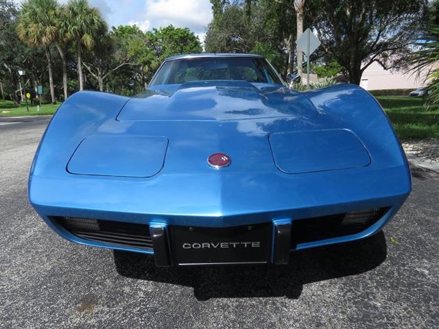 1976 Blue Chevrolet Corvette Coupe