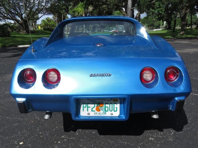 1976 Blue Chevrolet Corvette Coupe