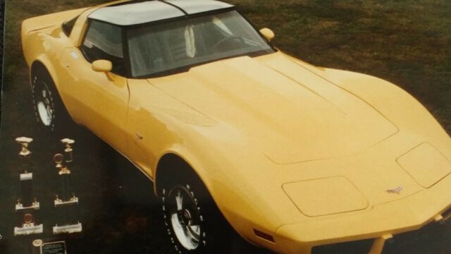 1979 Yellow Chevrolet Corvette Coupe