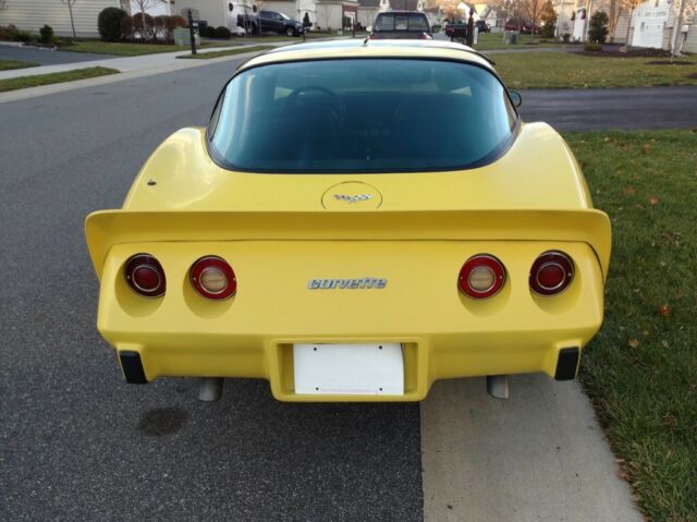 1979 Yellow Chevrolet Corvette Coupe