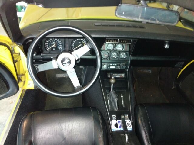 1979 Yellow Chevrolet Corvette Coupe