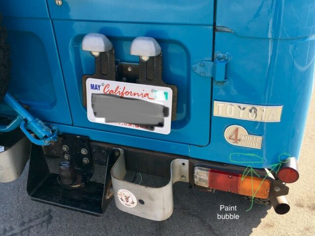 1979 Blue Toyota Land Cruiser