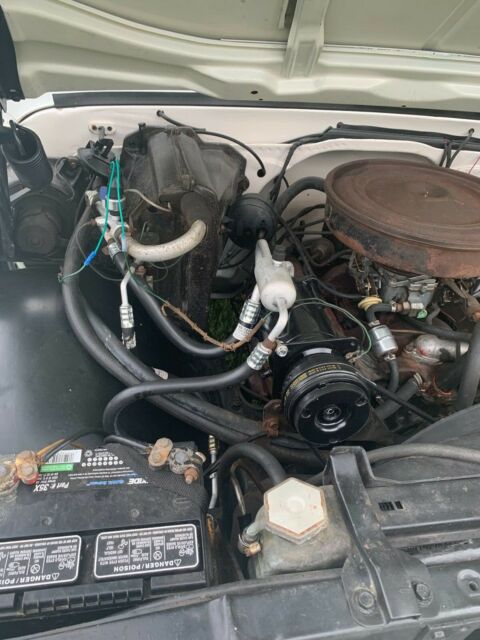 1968 White Chevrolet C-10 Pickup Truck