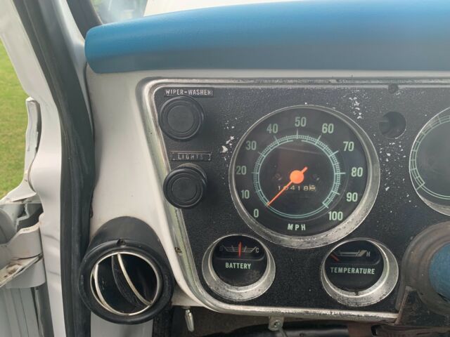 1968 White Chevrolet C-10 Pickup Truck