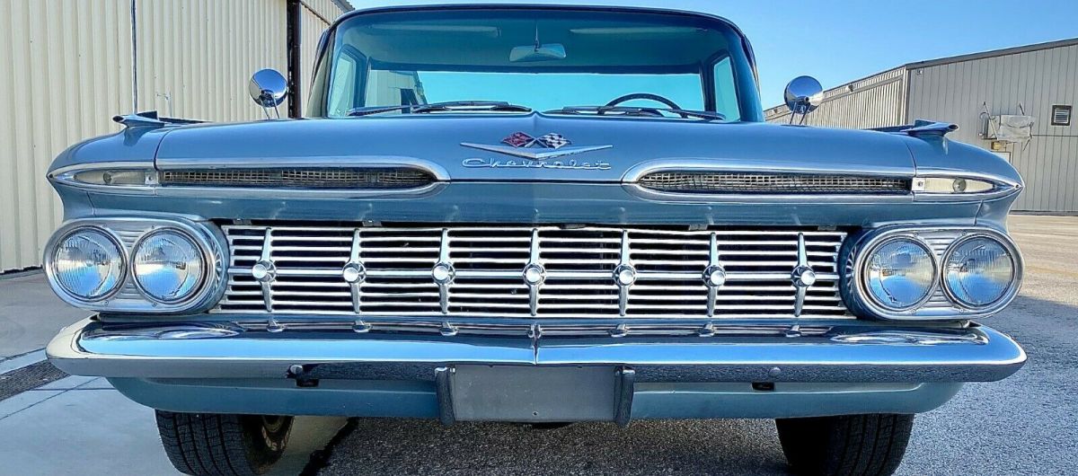 1959 Blue Chevrolet El Camino PICK UP