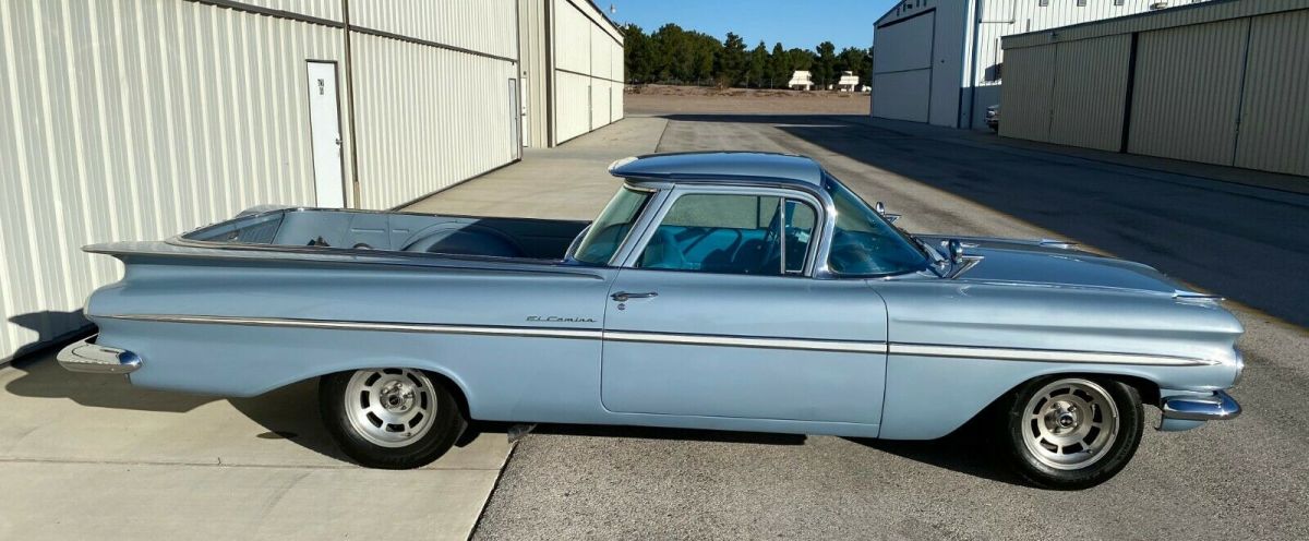 1959 Blue Chevrolet El Camino PICK UP