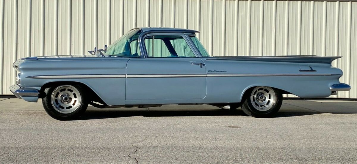 1959 Blue Chevrolet El Camino PICK UP