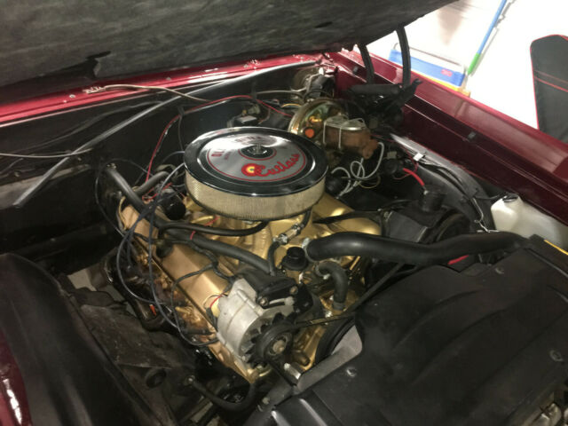 1966 Burgundy Oldsmobile Cutlass HARDTOP