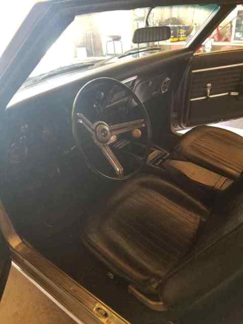 1968 Silver Chevrolet Camaro Coupe