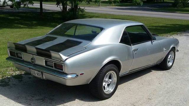 1968 Silver Chevrolet Camaro Coupe