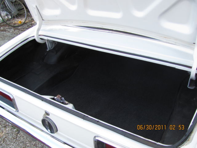 1967 White Chevrolet Camaro