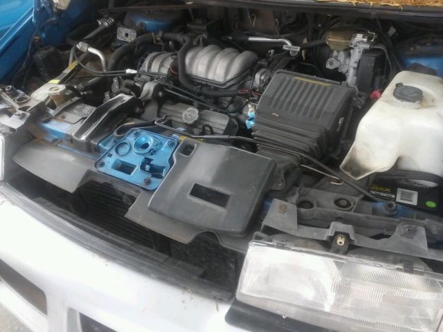 1992 Blue Pontiac Trans Sport Minivan