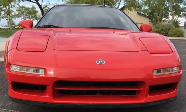 1991 Red Acura NSX Coupe