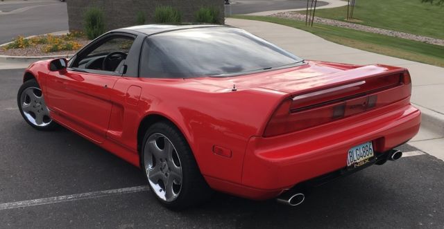 1991 Red Acura NSX Coupe