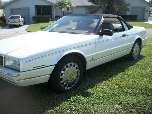 1993 White Cadillac Allante Convertible