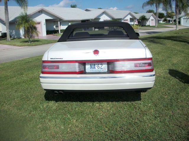 1993 White Cadillac Allante Convertible