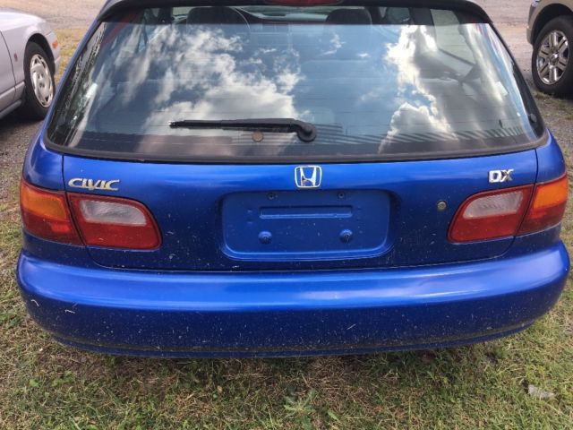 1993 Blue Honda Civic Coupe