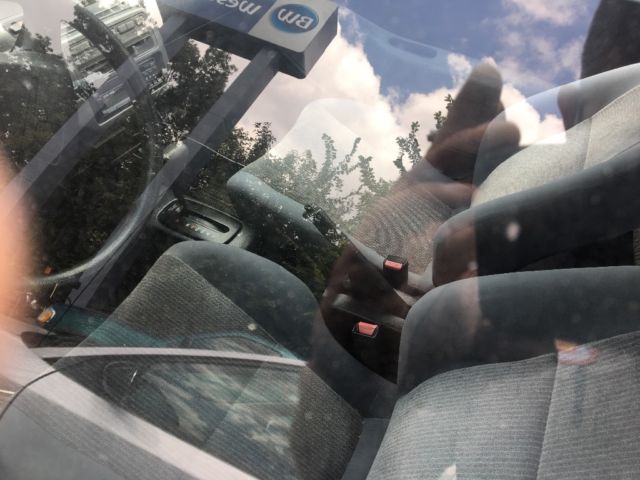 1993 Blue Honda Civic Coupe