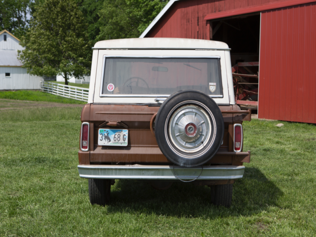 1968 Brown Ford Bronco SUV