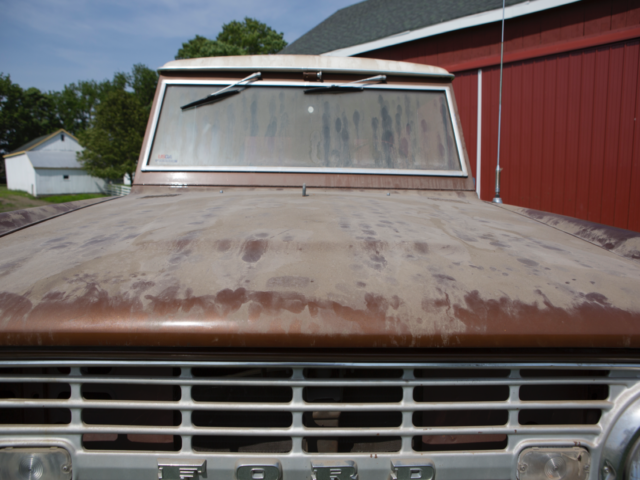 1968 Brown Ford Bronco SUV