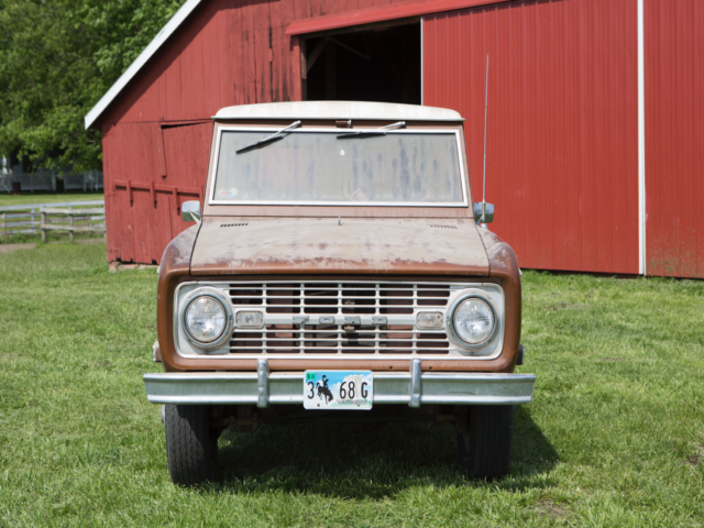 1968 Brown Ford Bronco SUV