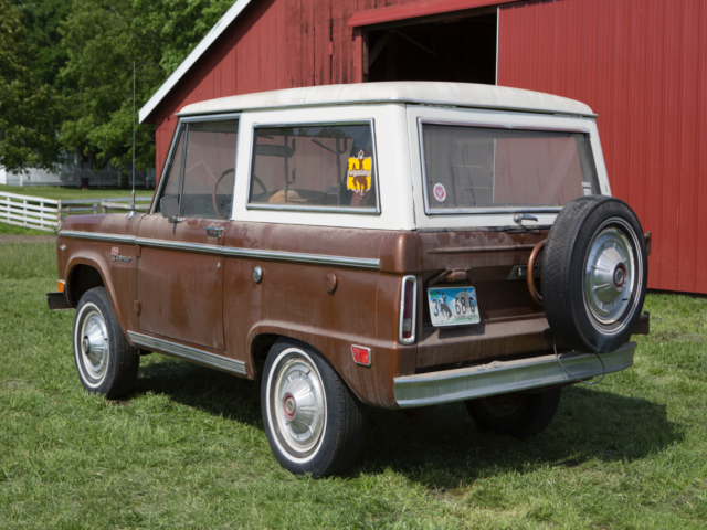 1968 Brown Ford Bronco SUV