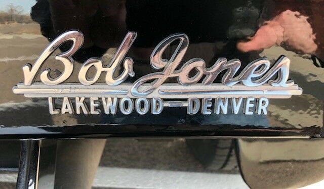 1956 Black Ford F-100 Pickup