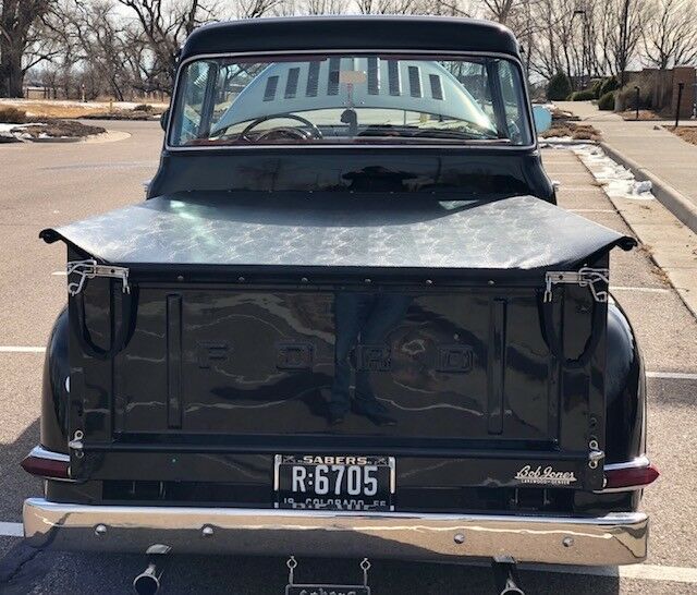 1956 Black Ford F-100 Pickup