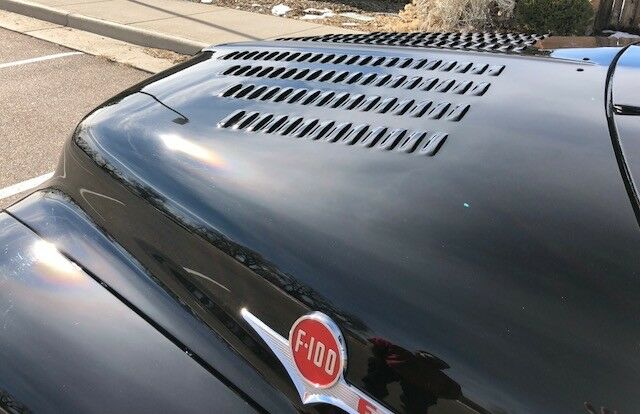 1956 Black Ford F-100 Pickup