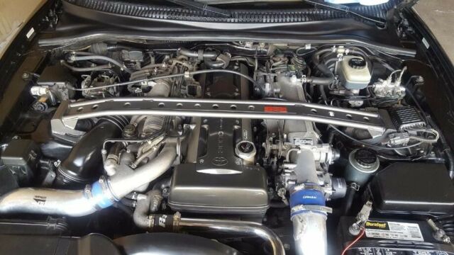 1994 Black Toyota Supra