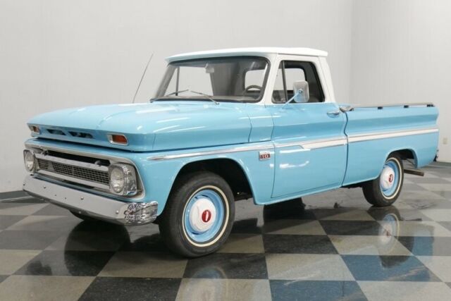 1966 Blue Chevrolet C-10 Truck