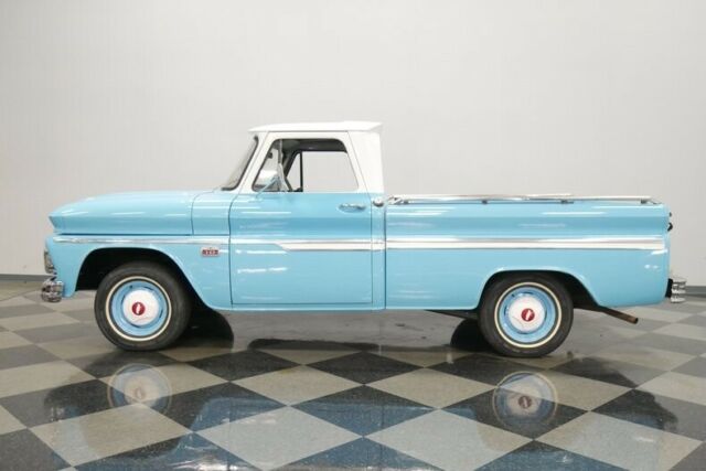 1966 Blue Chevrolet C-10 Truck