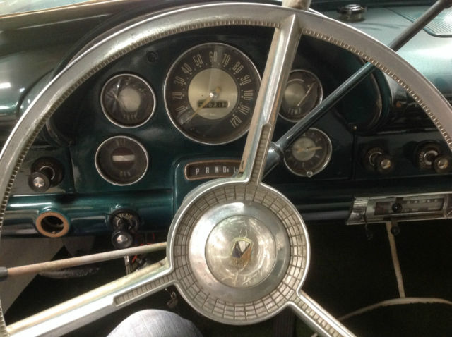 1956 Green Ford Fairlane Sedan
