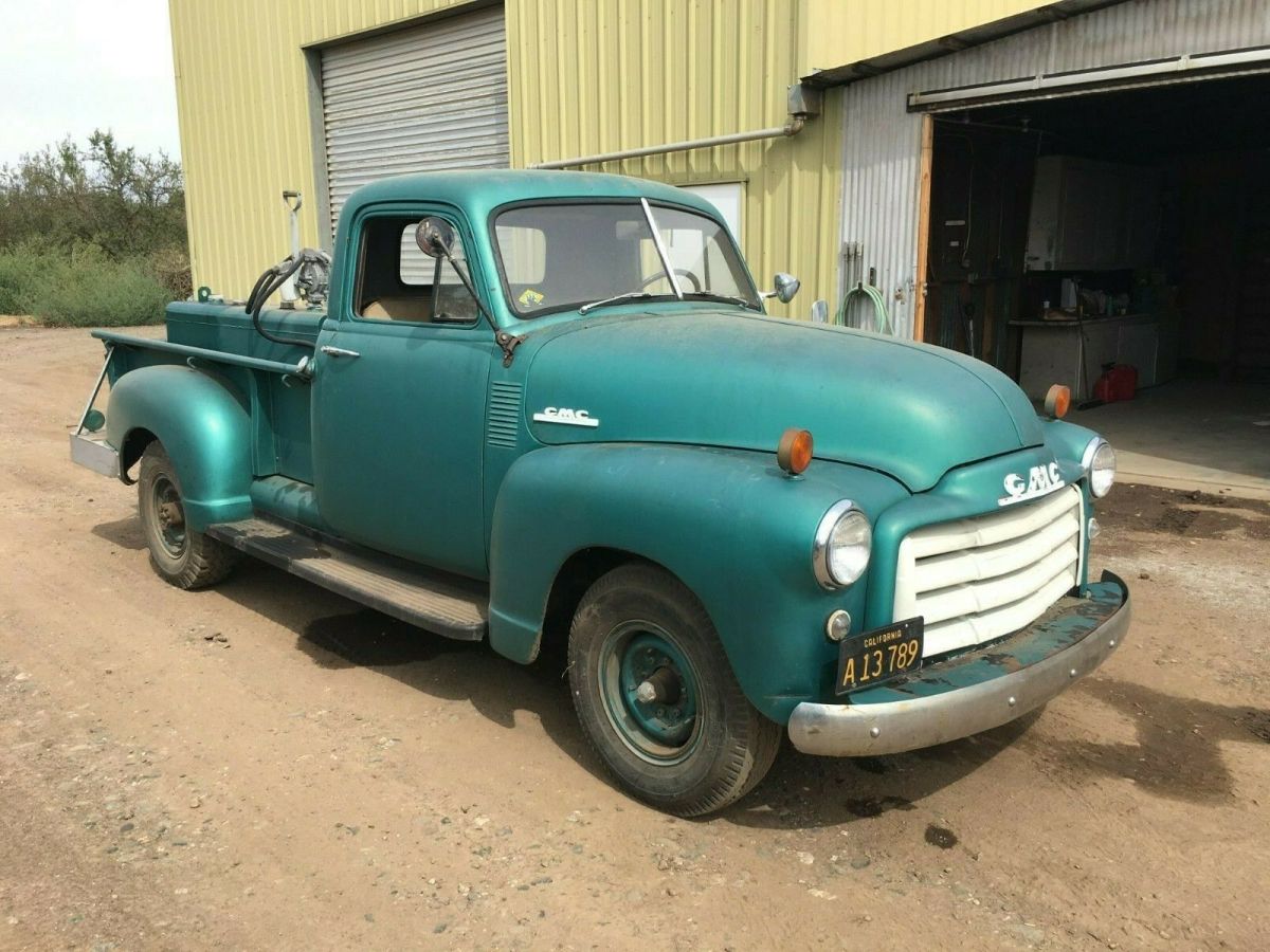 1952 Green GMC 150 Standard Cab Pickup