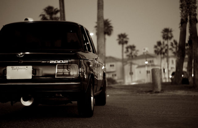 1976 Black BMW 2002 Coupe