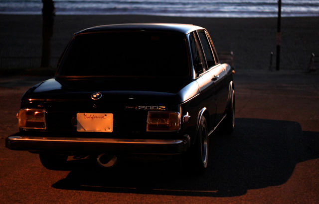 1976 Black BMW 2002 Coupe