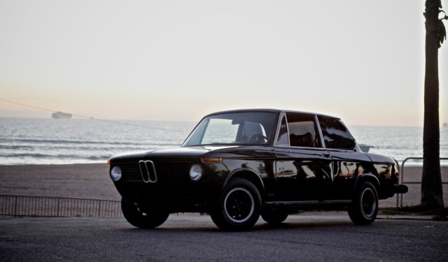 1976 Black BMW 2002 Coupe