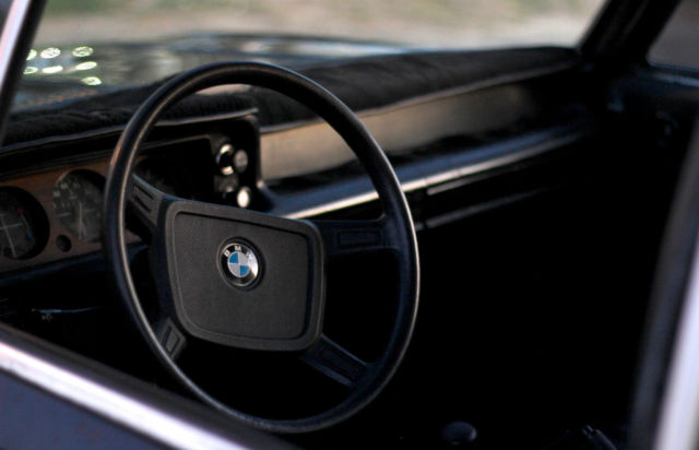 1976 Black BMW 2002 Coupe