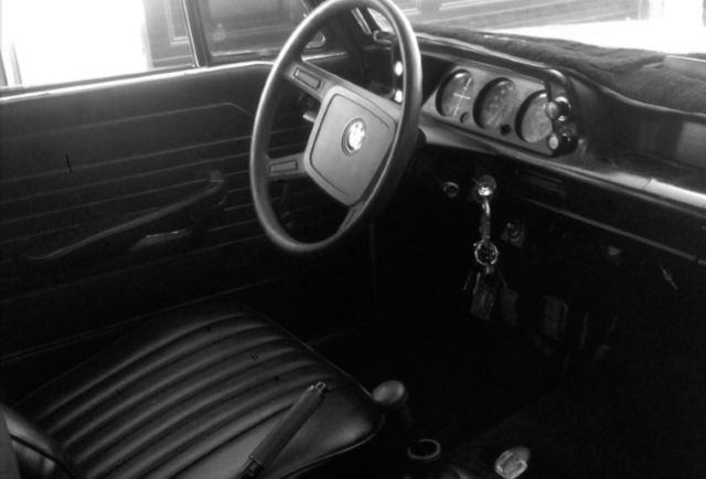 1976 Black BMW 2002 Coupe