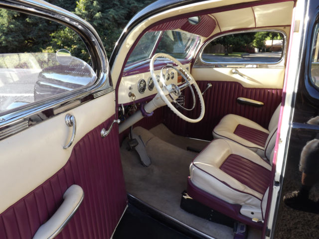 1938 Black Ford Deluxe Coupe Coupe