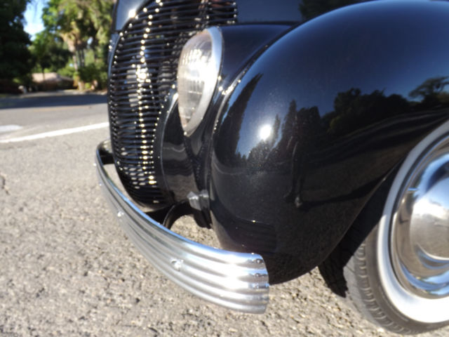1938 Black Ford Deluxe Coupe Coupe