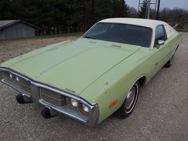 1973 Green Dodge Charger Coupe