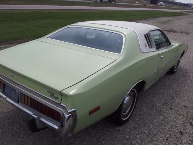 1973 Green Dodge Charger Coupe