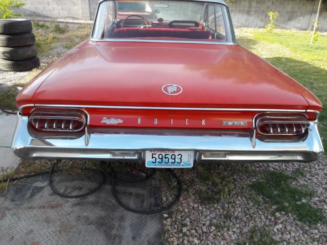 1961 Red Buick Invicta