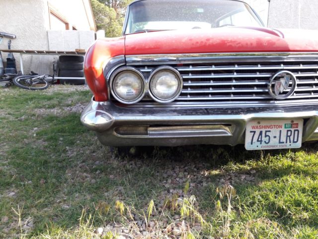 1961 Red Buick Invicta