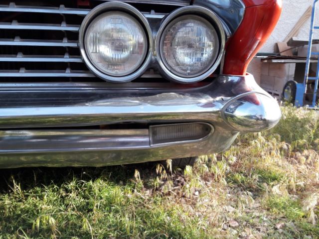 1961 Red Buick Invicta