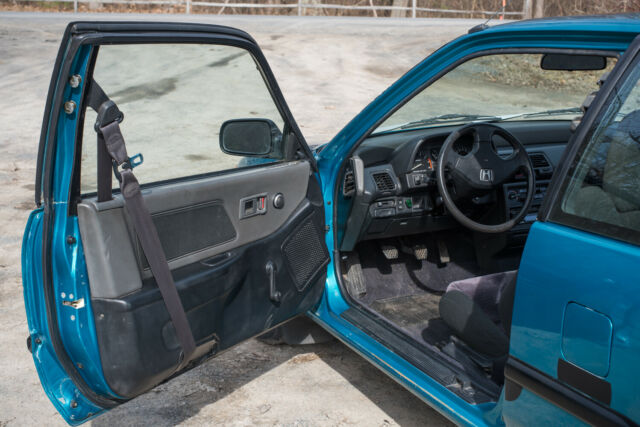 1991 Blue/Green Honda Civic Hatchback