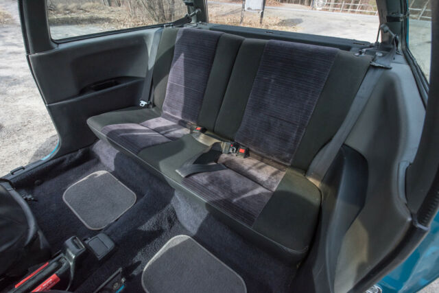 1991 Blue/Green Honda Civic Hatchback